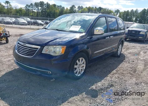 2012 Chrysler Town & Country Touring-L из США, поврежденный, VIN 2C4RC1CG2CR229481